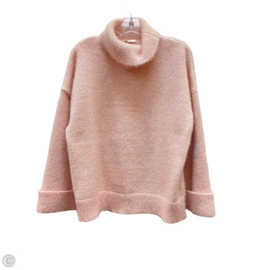 Sweater Cardigan Designer By Kate Spade In Pink, Size: L