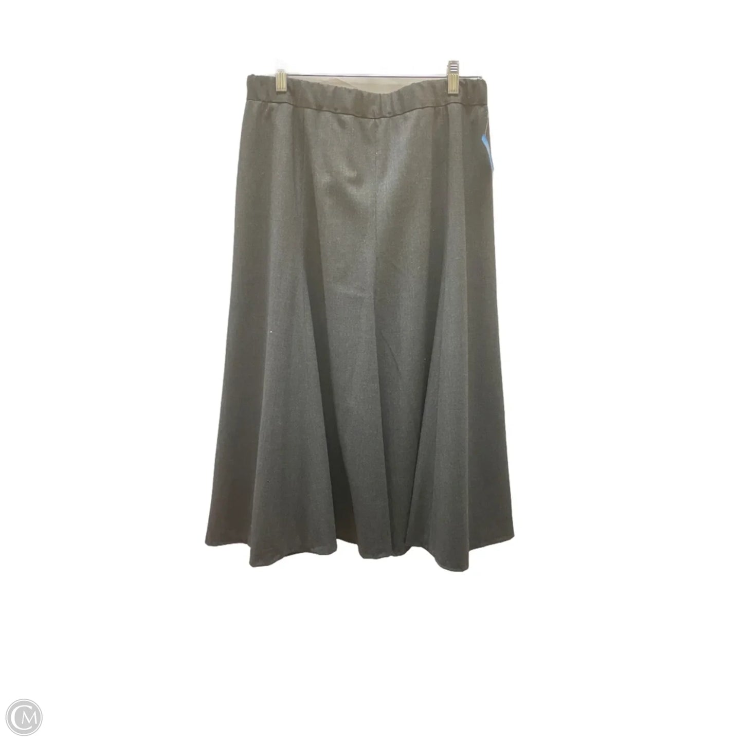 Skirt Designer By Lafayette 148 In Grey, Size: 18