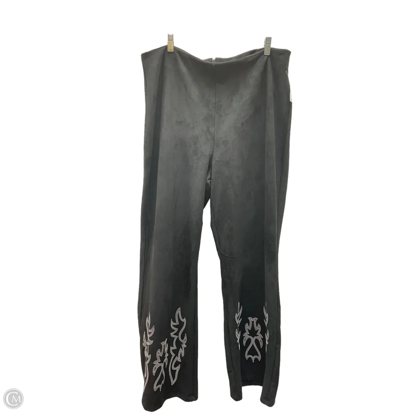 Pants Dress By JULIA In Black, Size: 2x