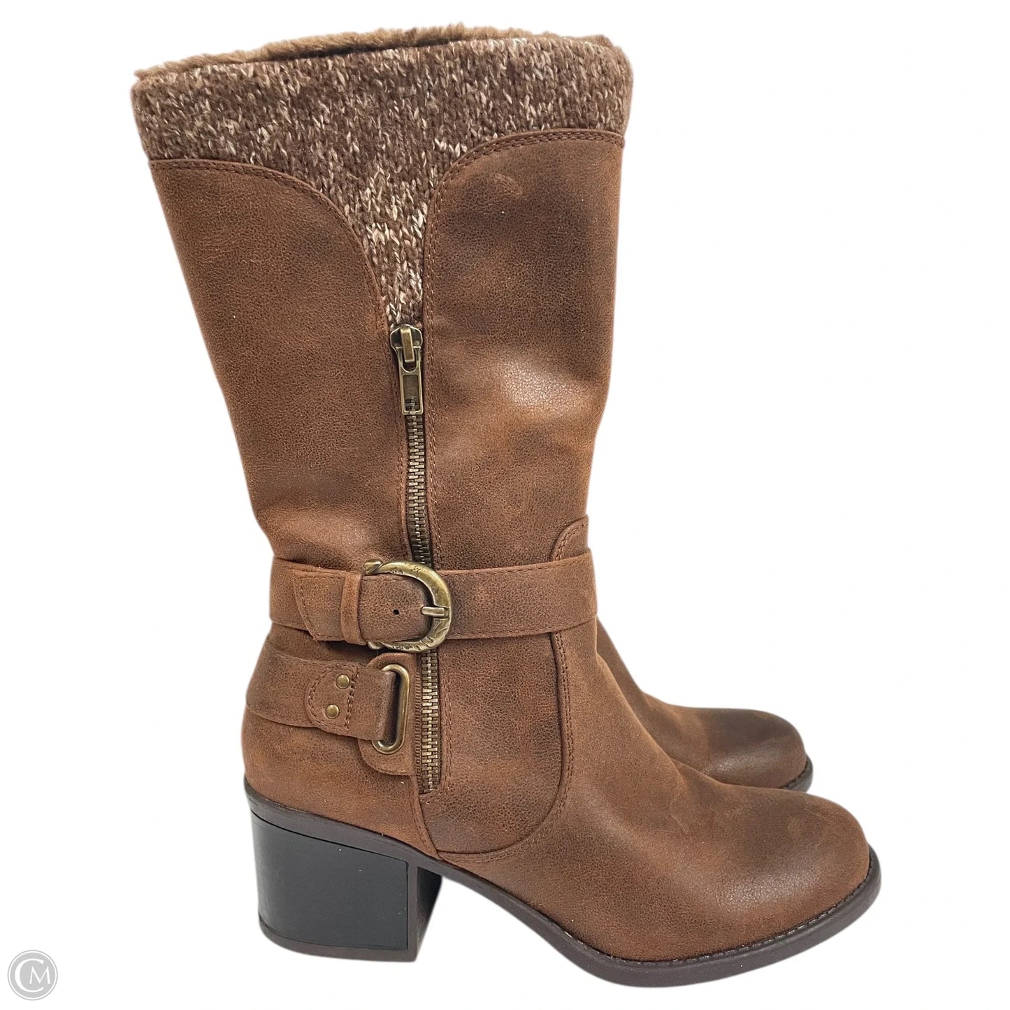 Boots Ankle Heels By Bare Traps In Black, Size: 8.5