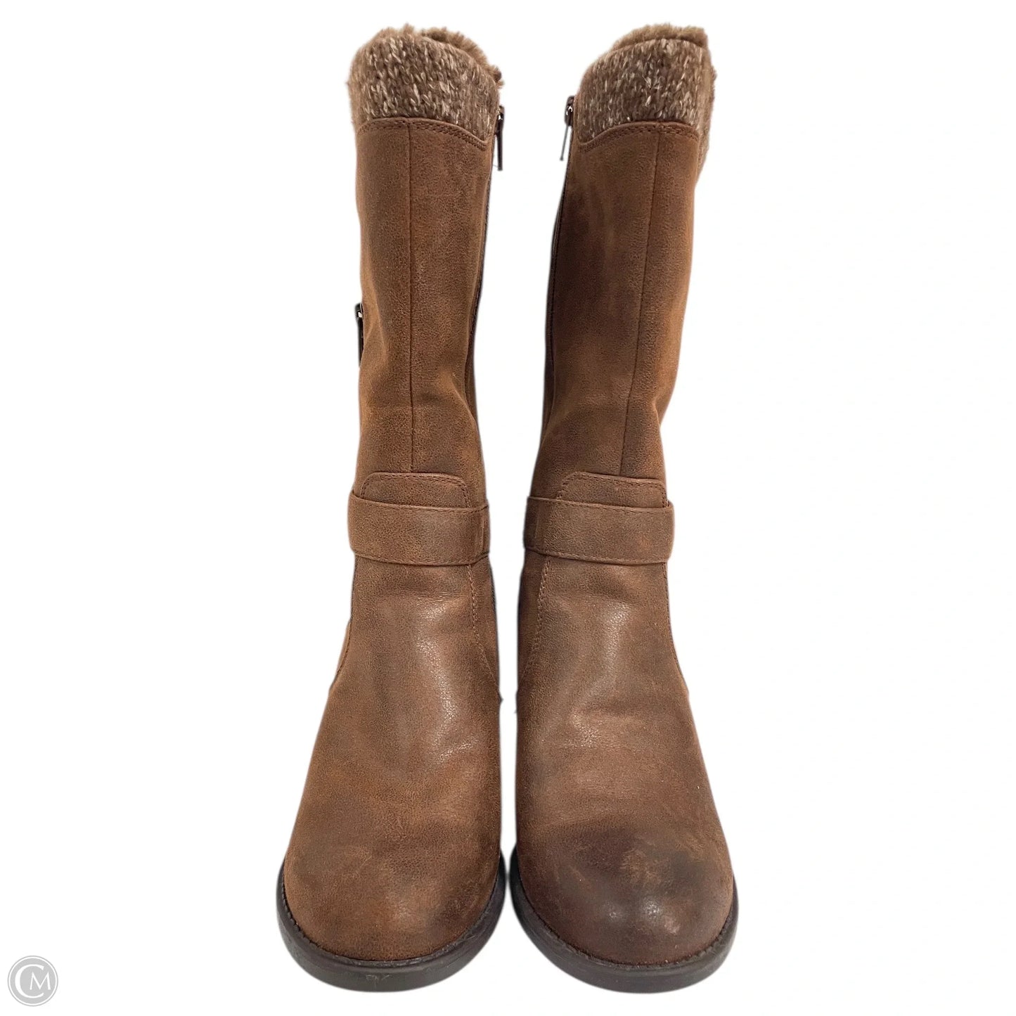 Boots Ankle Heels By Bare Traps In Black, Size: 8.5