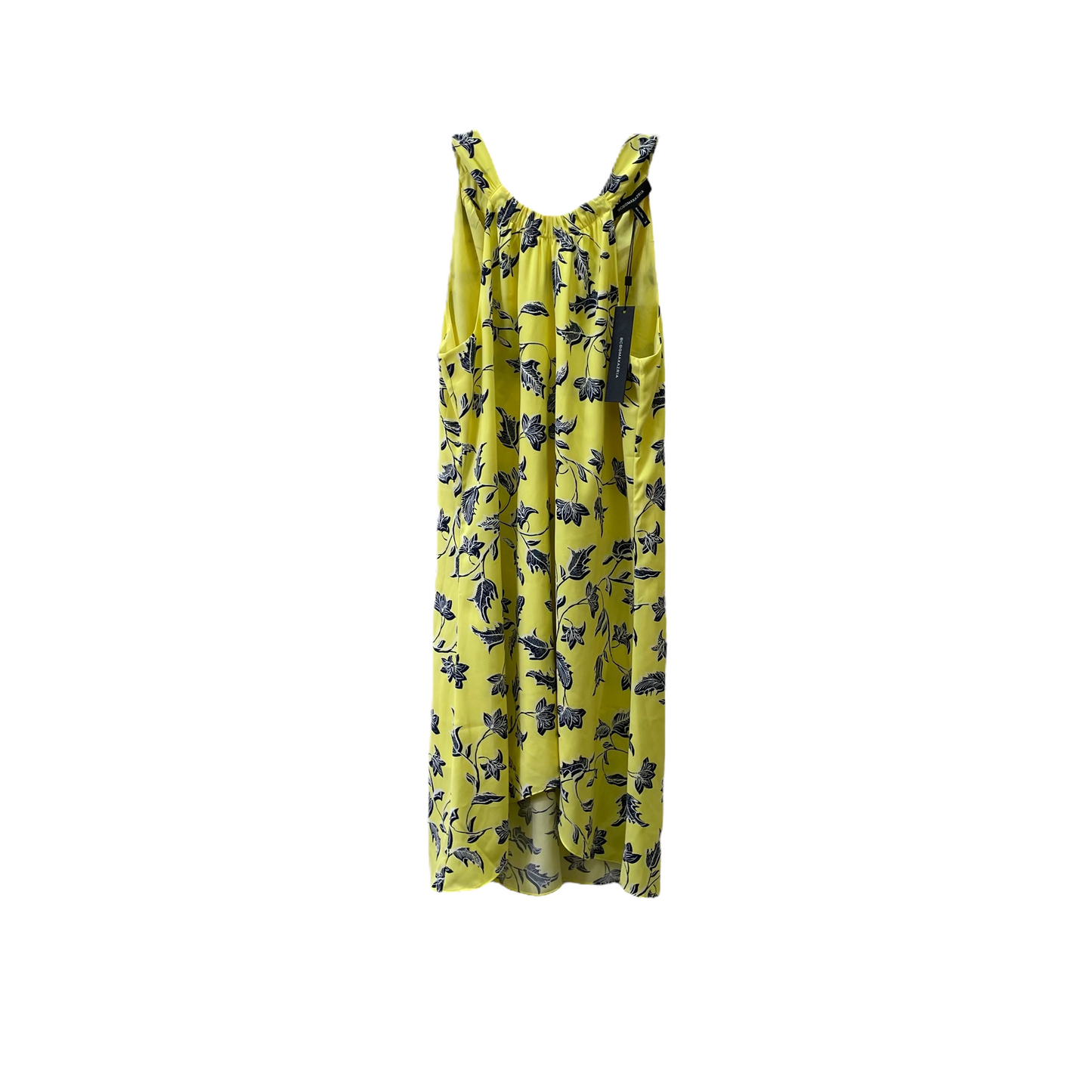 Yellow Dress Casual Midi By Bcbgmaxazria, Size: Xs