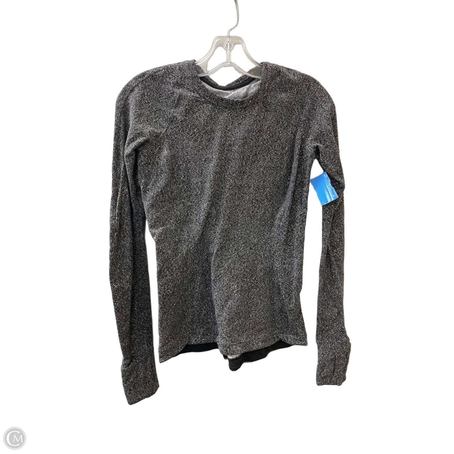 Top Long Sleeve By Lululemon In Grey, Size: M