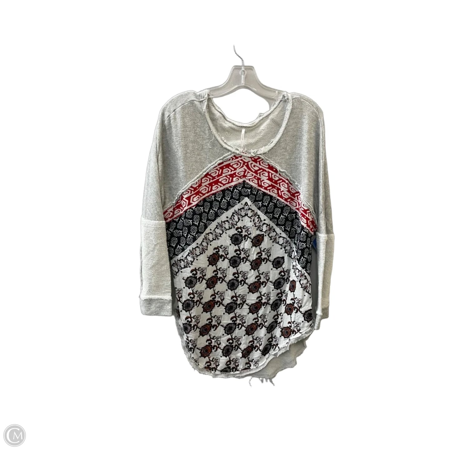 Top Long Sleeve By Free People In Grey, Size: Xs