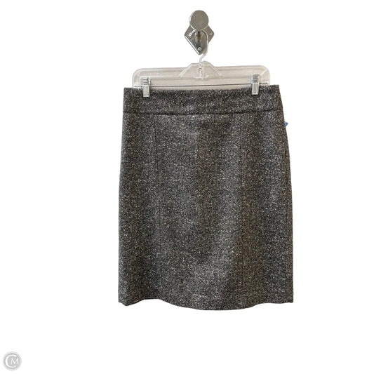 Skirt Midi By Banana Republic In Black, Size: 8