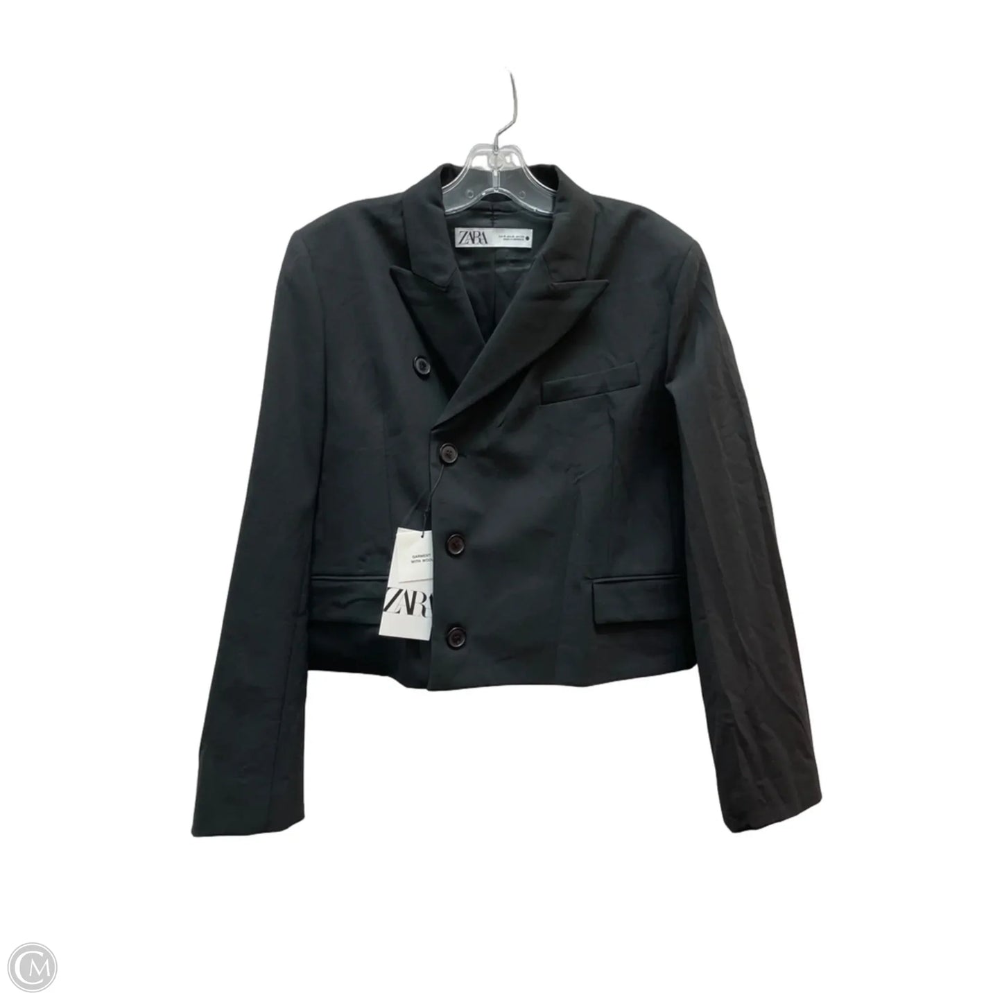 Blazer By Zara In Black, Size: M