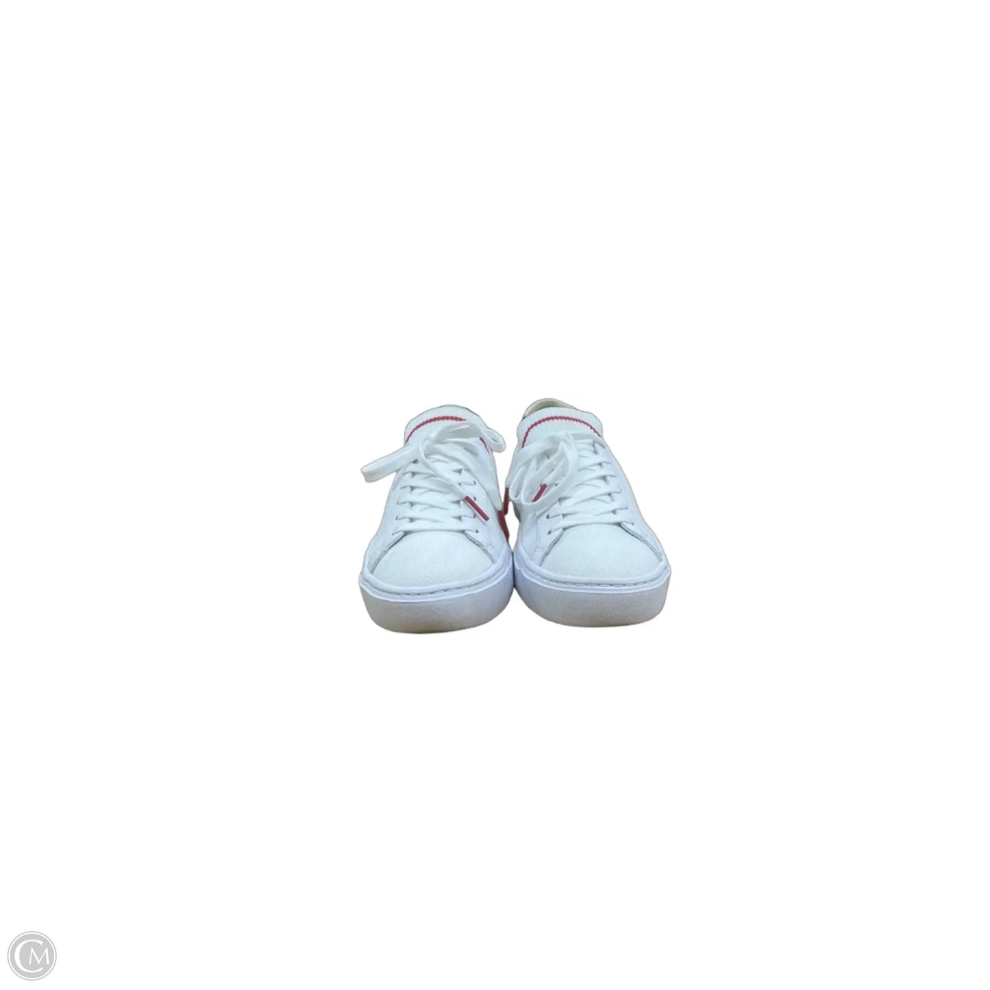 Shoes Athletic By Lacoste In White, Size: 8