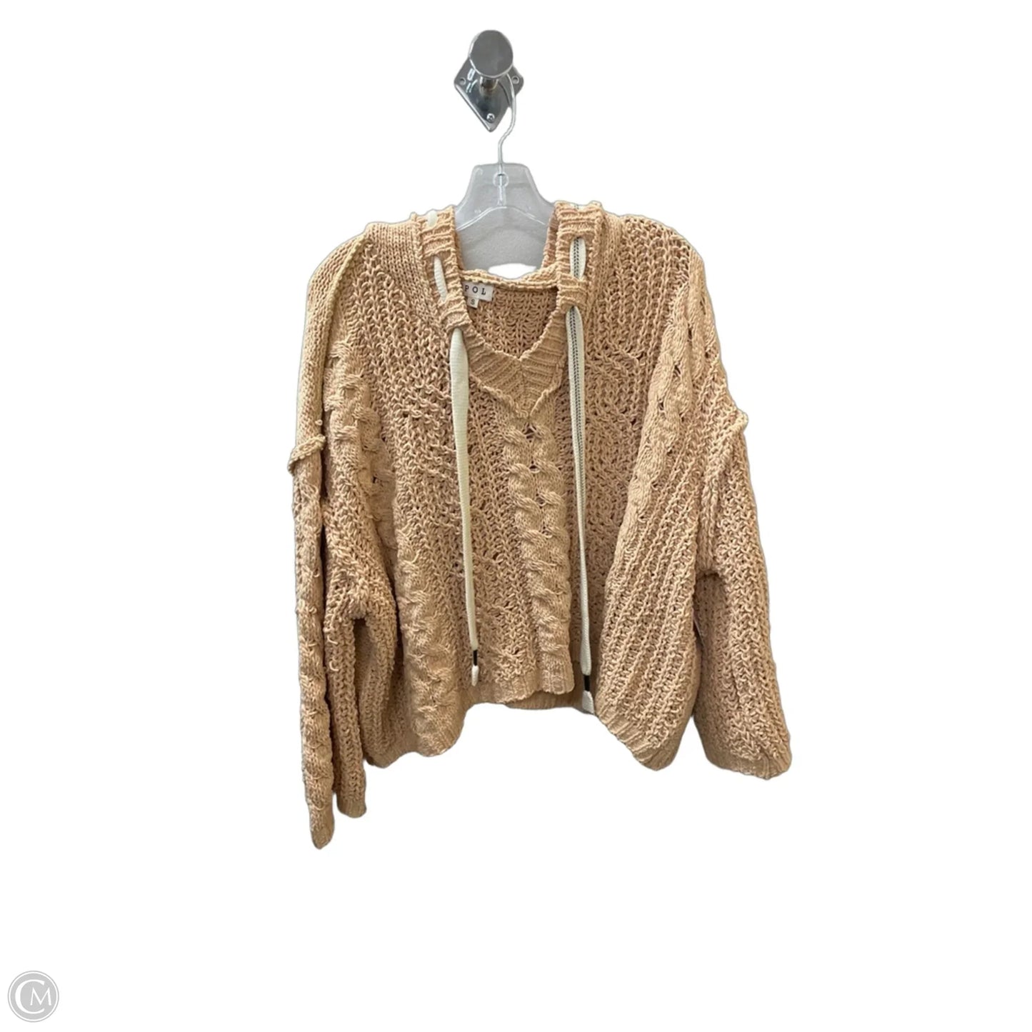 Sweater By Pol In Beige, Size: S