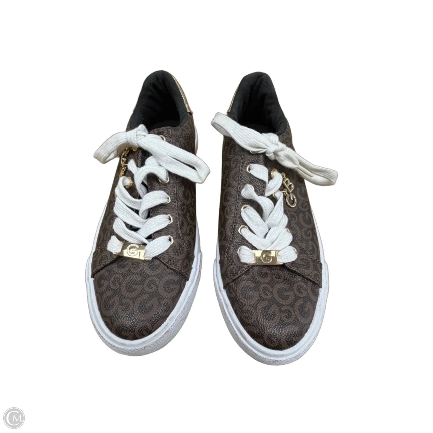 Shoes Athletic By Guess In Brown, Size: 8