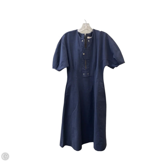Dress Casual Maxi By Banana Republic In Blue, Size: S