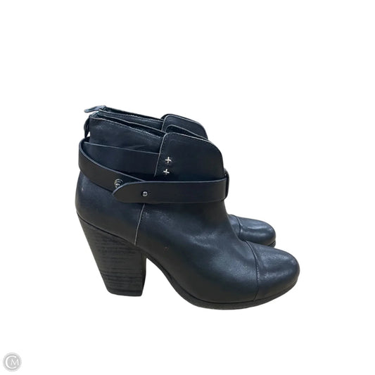 Boots Ankle Heels By Rag And Bone In Black, Size: 9