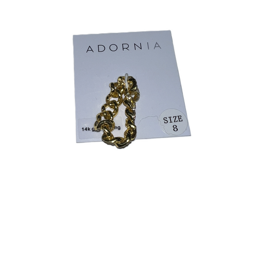 Ring Band By Adornia, Size: Onesize