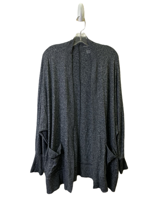 Sweater Cardigan By American Eagle In Grey, Size: M