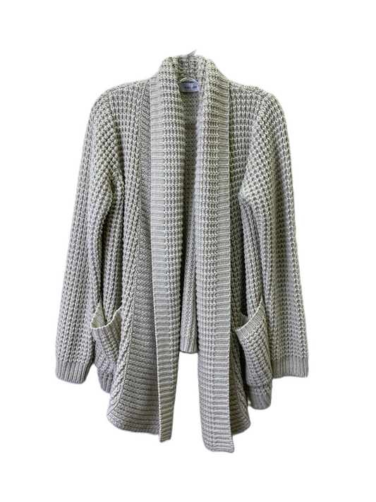 Sweater Cardigan By john + Jenn In Beige, Size: Osfm