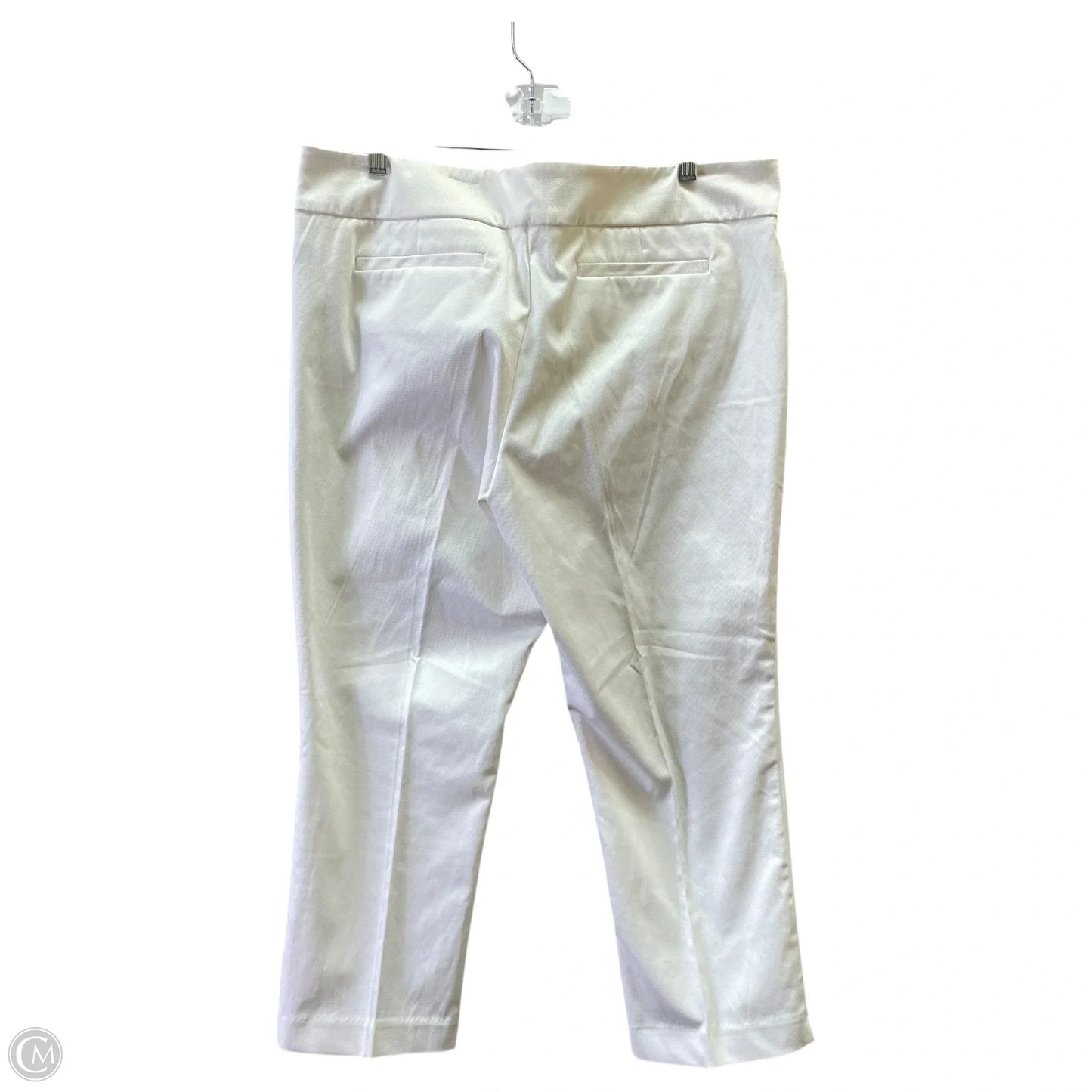 Pants Cropped By New York And Co In White, Size: 12
