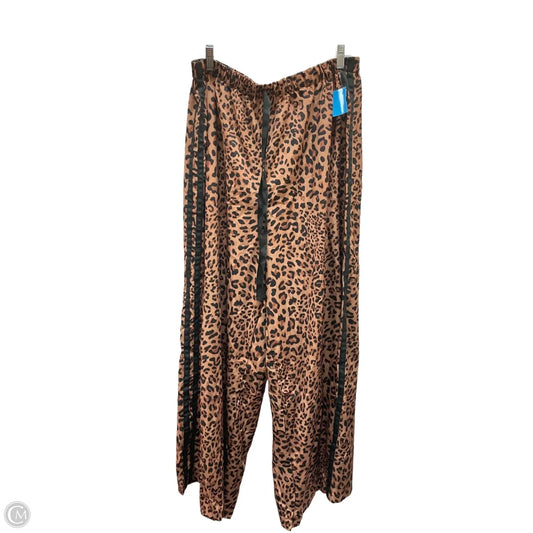 Pants Linen By Cmf In Animal Print, Size: 3x