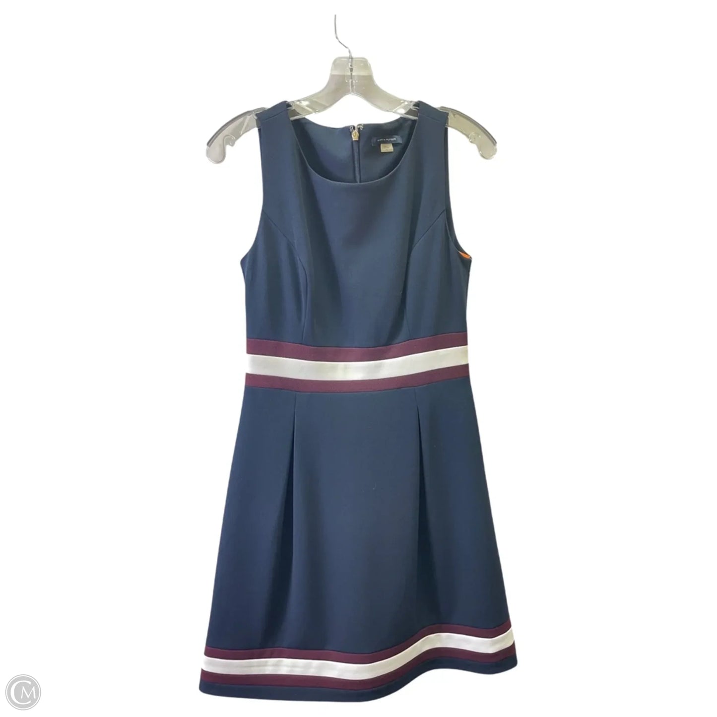 Dress Work By Tommy Hilfiger In Blue, Size: S