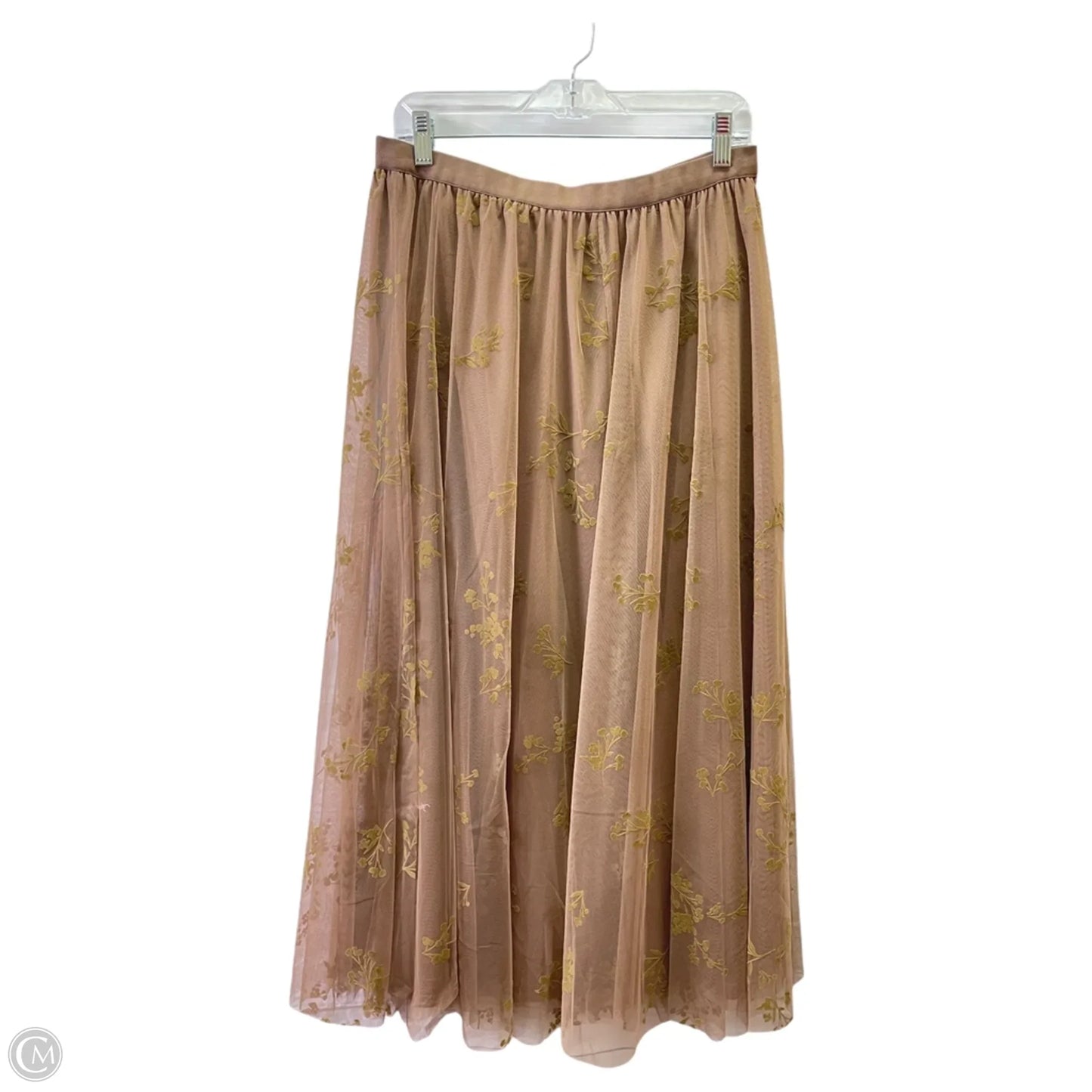 Skirt Maxi By Dr2 In Beige, Size: L