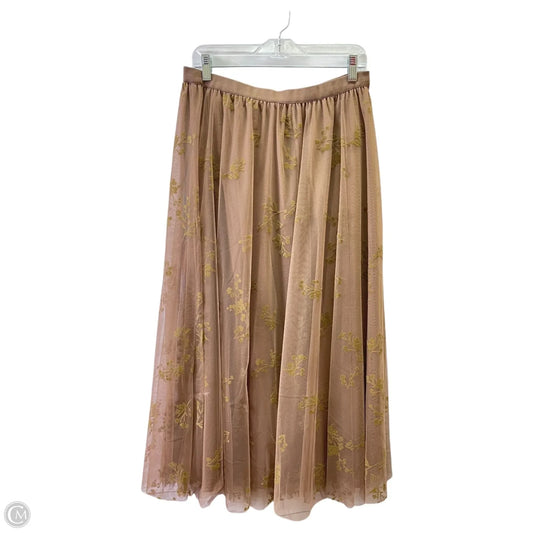 Skirt Maxi By Dr2 In Beige, Size: L