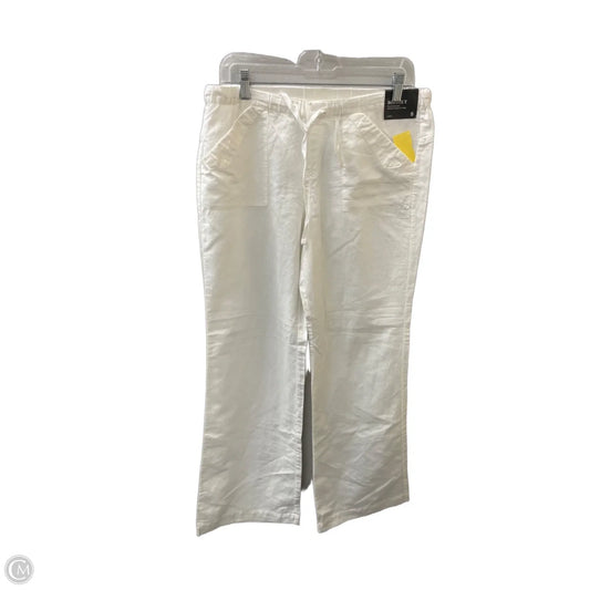 Pants Linen By New York And Co In Cream, Size: 6