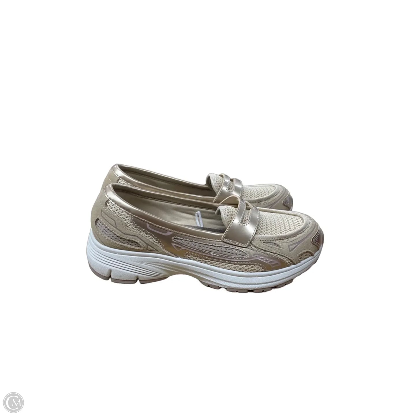 Shoes Heels Platform By Skechers In Gold, Size: 8