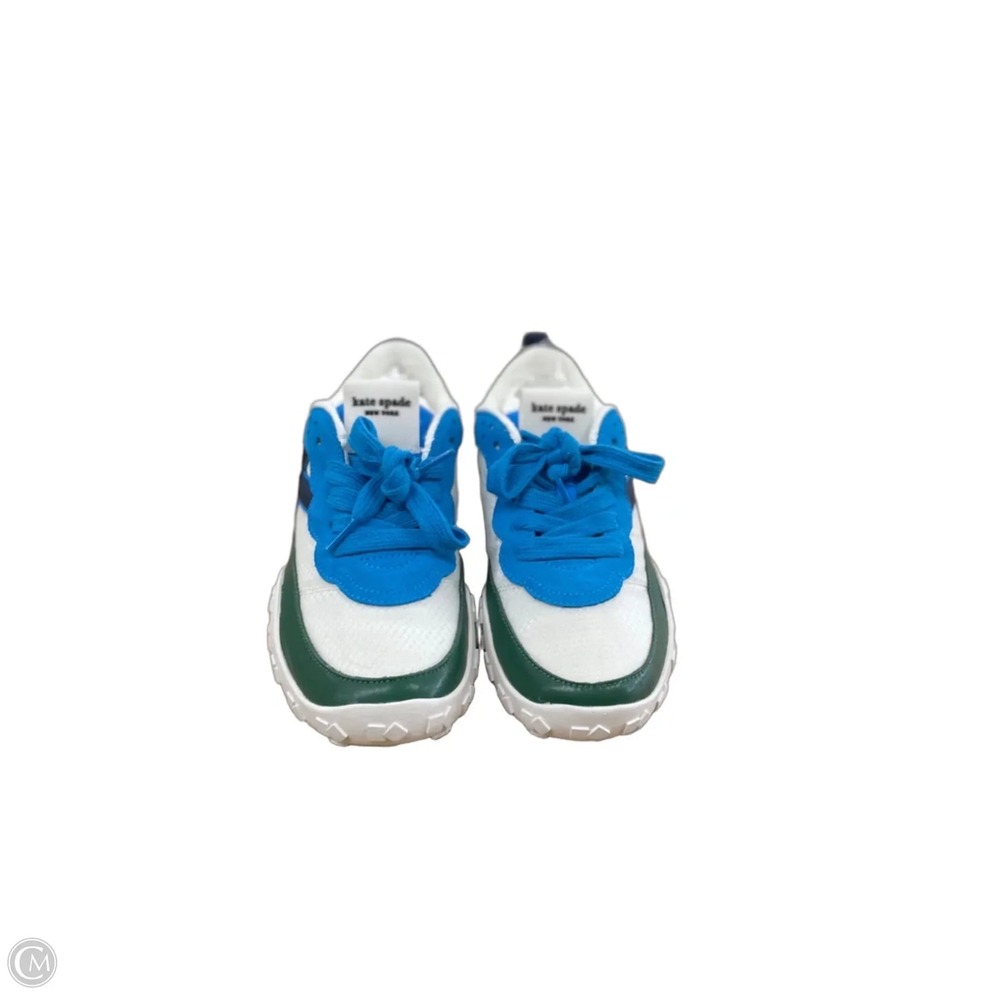 Shoes Designer By Kate Spade In Blue & Green, Size: 8