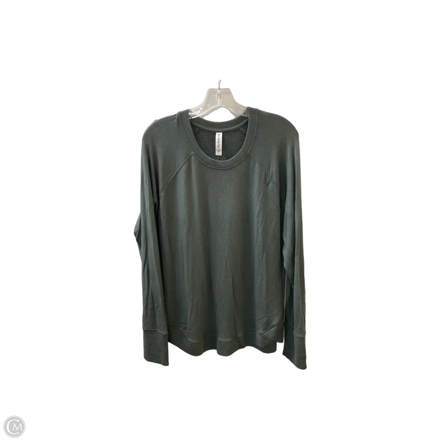 Athletic Sweatshirt Collar By Athleta In Grey, Size: L