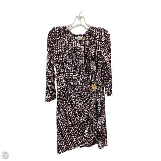 Dress Work By Calvin Klein In Purple, Size: M