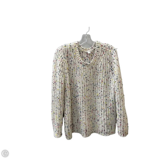 Sweater By Tribal In Multi-colored, Size: L