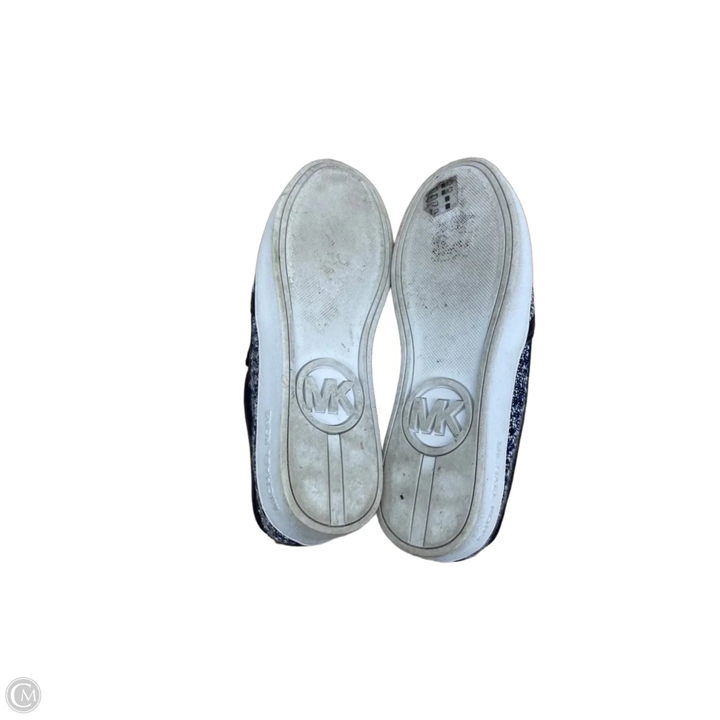 Shoes Flats By Michael By Michael Kors In Blue & White, Size: 7.5