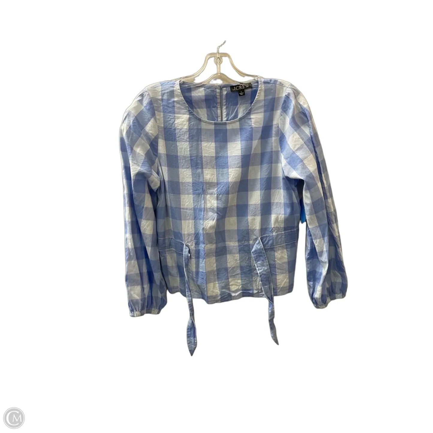 Top Long Sleeve By J. Crew In Blue, Size: S