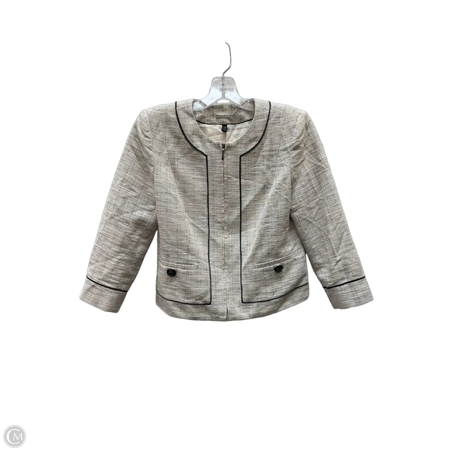 Blazer By White House Black Market In Cream, Size: Sp
