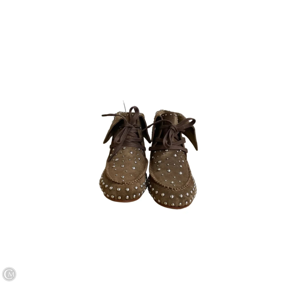 Boots Ankle Flats By Schutz In Brown, Size: 6.5