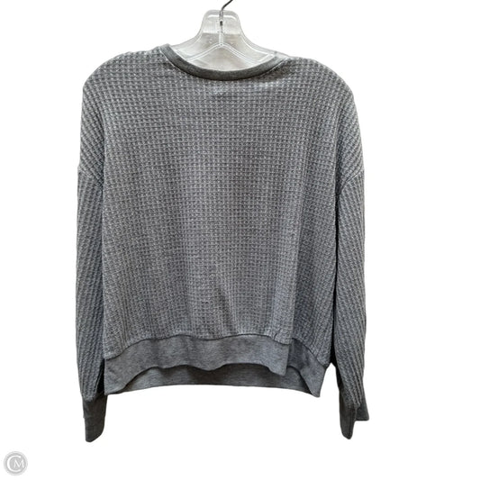 Top Long Sleeve Basic By for the republic In Grey, Size: M