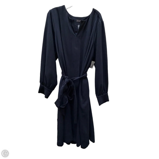 Dress Work By Lane Bryant In Navy, Size: 3x