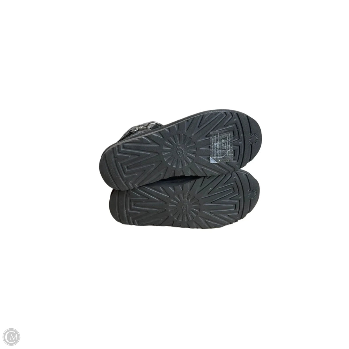 Boots Designer By Ugg In Grey, Size: 9