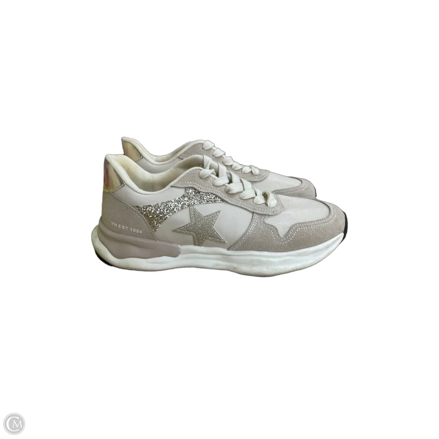 Shoes Sneakers By Vintage Havana In Cream, Size: 9