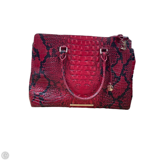 Handbag Designer By Brahmin, Size: Large