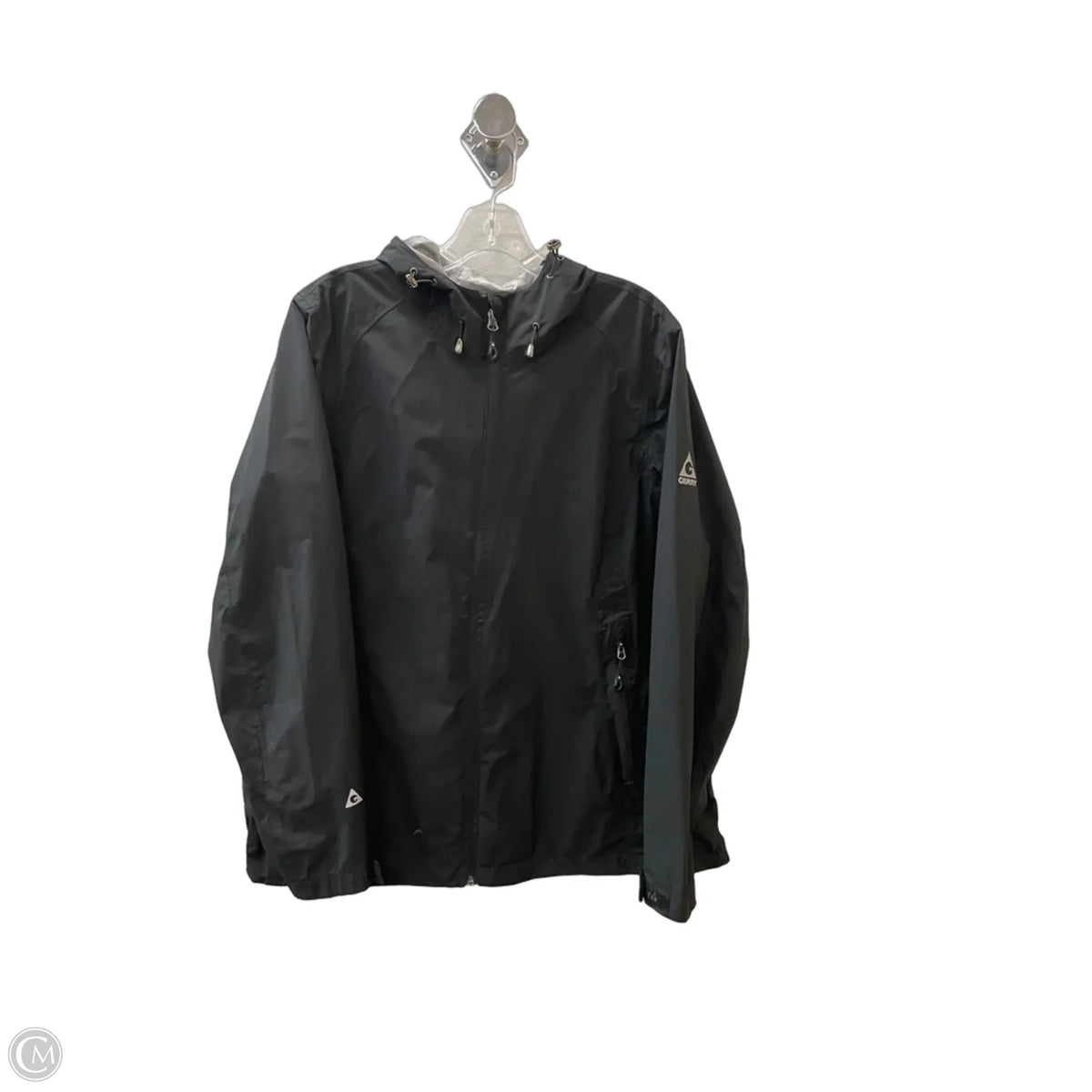 Jacket Windbreaker By Gerry In Black, Size: Xl