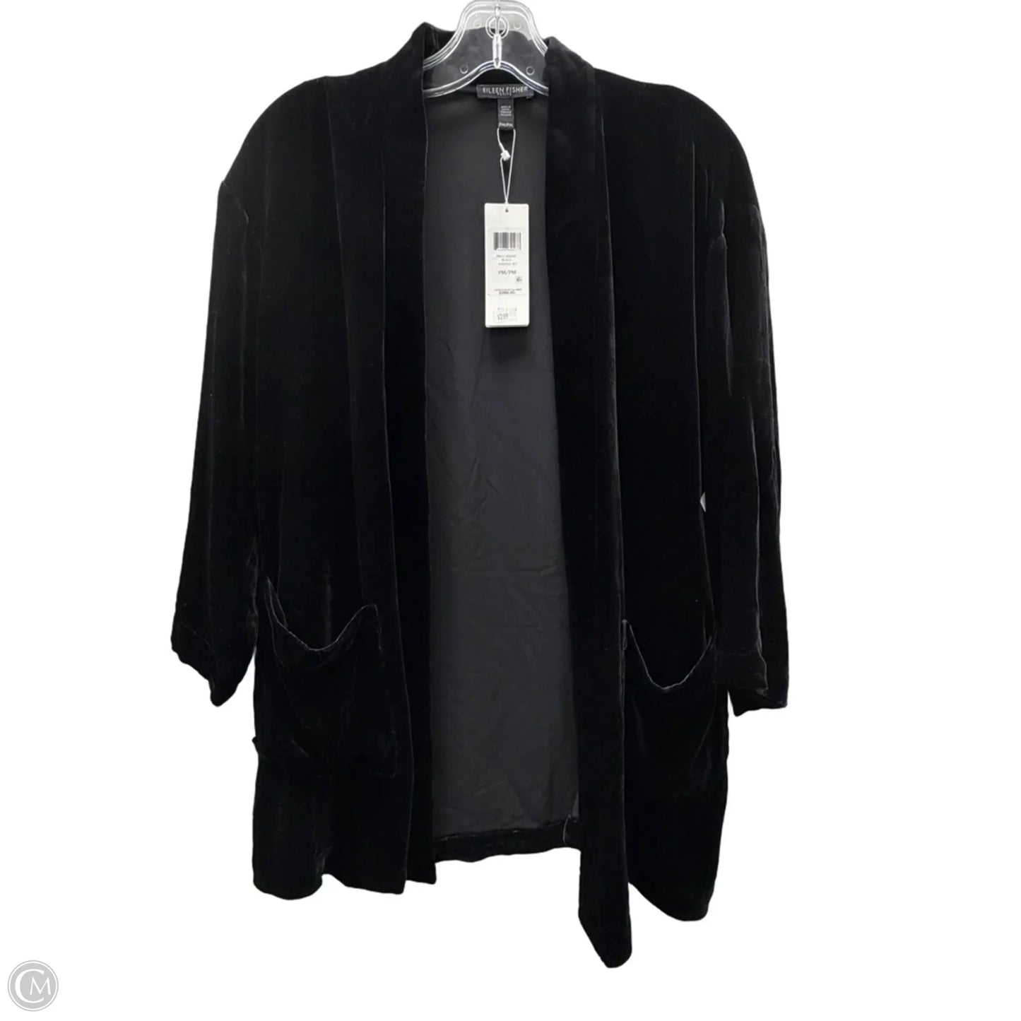 Kimono By Eileen Fisher In Black, Size: Mp