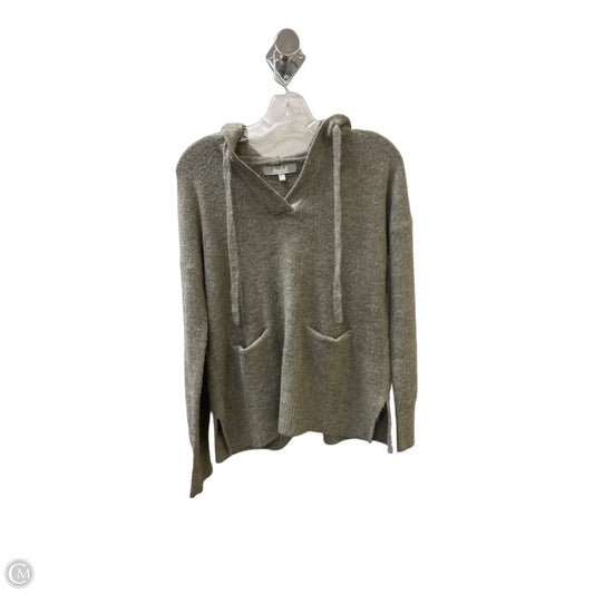 Sweatshirt Hoodie By Marled In Taupe, Size: S
