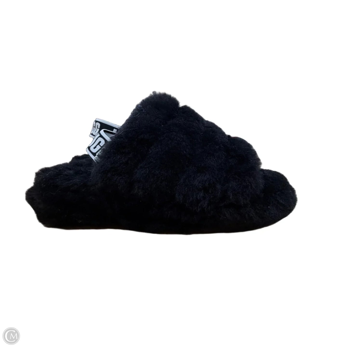 Sandals Designer By Ugg In Black, Size: 8