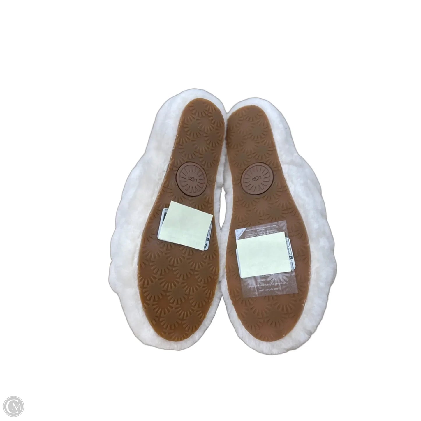 Sandals Designer By Ugg In Cream, Size: 8