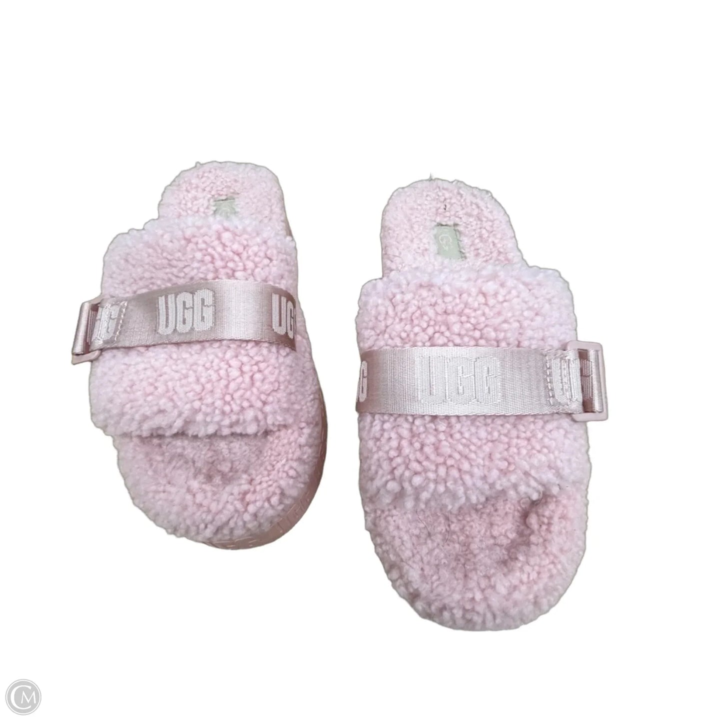 Sandals Designer By Ugg In Pink, Size: 8