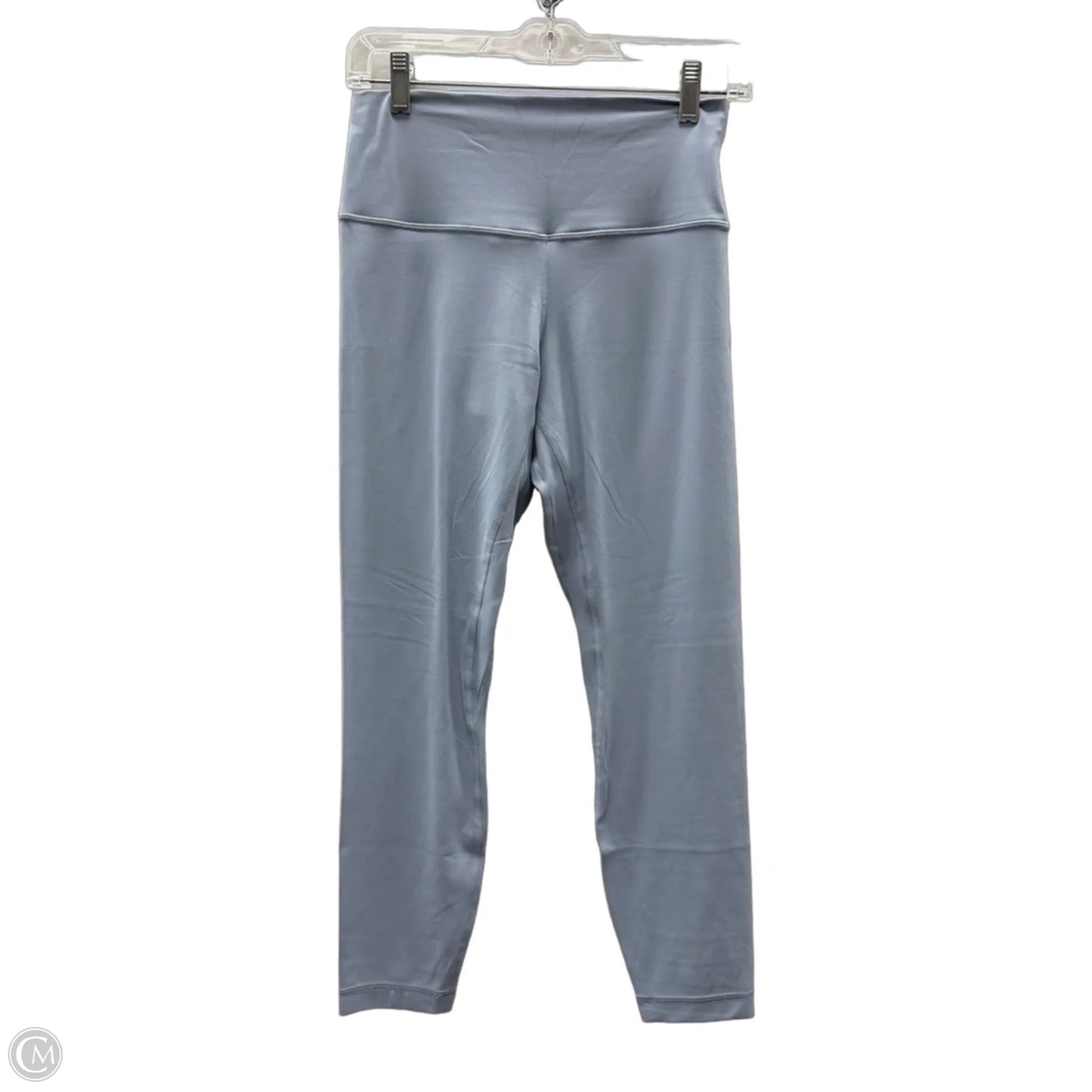 Athletic Leggings By Lululemon In Blue, Size: 8
