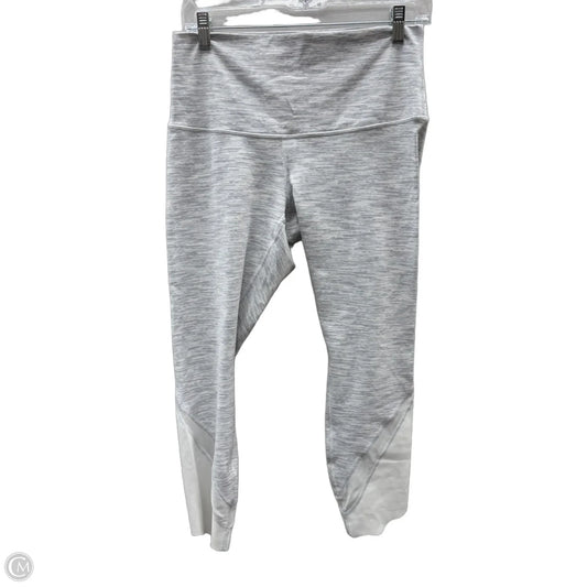 Athletic Leggings By Lululemon In Grey, Size: 8