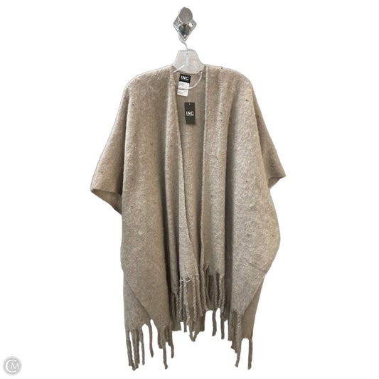 Vest Other By Inc In Taupe, Size: Osfm