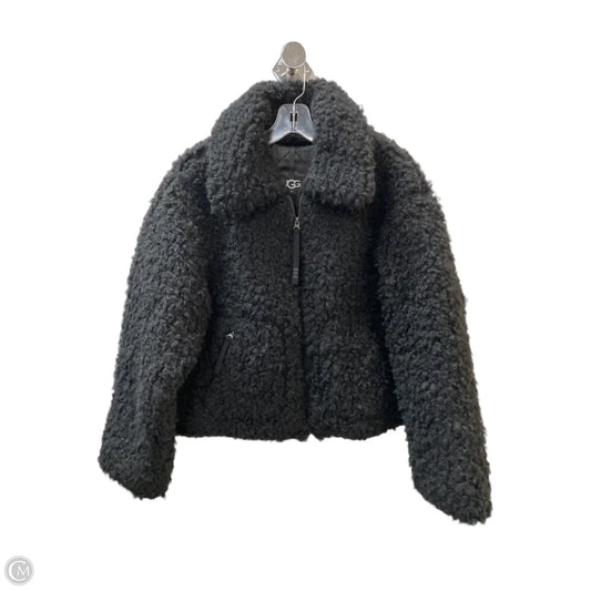 Jacket Designer By Ugg In Black, Size: M