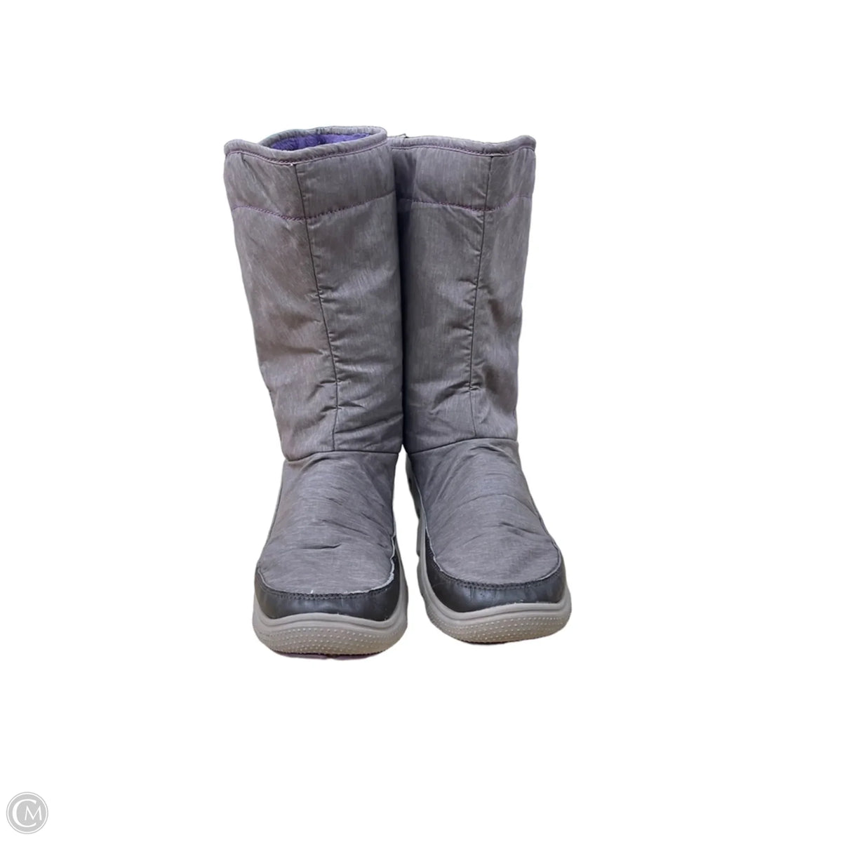 Boots Snow By Crocs In Purple, Size: 9