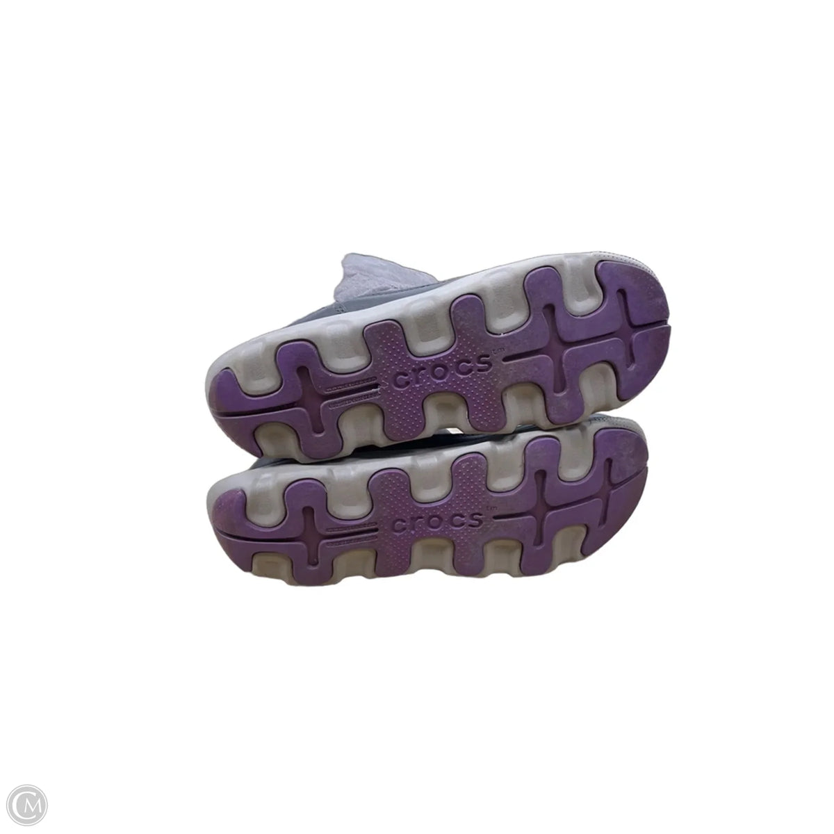 Boots Snow By Crocs In Purple, Size: 9
